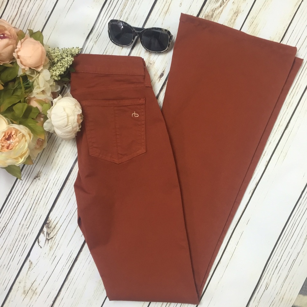 ✨NWOT✨ Rag & Bone Rust Flared Jeans Size 26